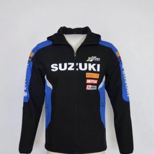 Veste Softshell Suzuki Ecstar Homme 2021 Moto GP Noir Mxgp 004