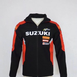 Veste Softshell Suzuki Ecstar Homme 2021 Moto GP Noir Mxgp 005