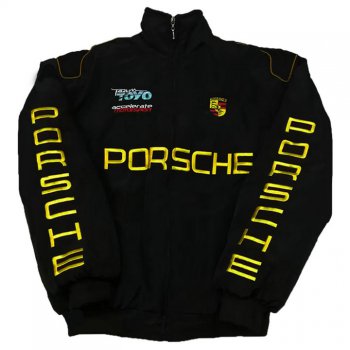 Doudoune Porsche Motorsport Homme 2021 Hiver Manteau de Veste Noir